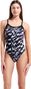 Maillot de Bain Arena Wave Dos Challenge Noir Femme