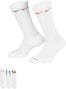 Chaussettes (3 paires) Nike Everyday Plus Cushioned Blanc Unisexe