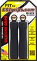 Pair of Esi Fit XC Grips Black