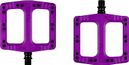 Deity Deftrap Flat Pedals Purple