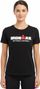 T-Shirt Manches Courtes Ironman Stella Ella Noir Femme
