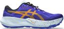 Chaussures Trail Asics Trabuco 14 Bleu/Orange Homme