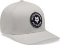 Fox Badge Flexfit Cap Light Gray