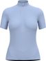 Odlo Zeroweight Performance Wool 125 Women's Short-sleeved Jersey Blue