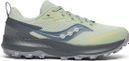 Chaussures Trail Saucony Peregrine 14 GTX Vert/Gris Femme