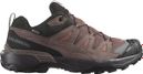 Salomon X Ultra 360 Leather GTX Hiking Shoes, Brown, Women's