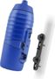 Fidlock Twist x Keego 600 ml Blauwe Fles met Zwarte Houder