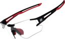 Lunettes photochromiques anti-uv400 - noir et rouge