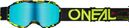 O 'Neal B-10 Attack Kinderbrille Schwarz/Gelb Radiumblaues Visier