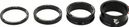 Wolf Tooth Precision Headset Spacer Kit (x4) Schwarz