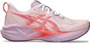 Asics Novablast 5 Damesschoenen Wit/Corail/Violet