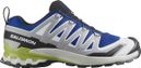 Chaussures Trail Salomon XA Pro 3D v9 Bleu/Vert Homme