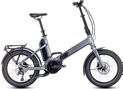 Cube Fold Sport Hybrid 500 Bicicleta Eléctrica Plegable Shimano Tiagra 10S 500 Wh 20'' Gris Flash