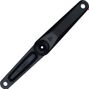 Paar Vega AL Standard DUB Rennrad-/Gravel-Kurbelgarnitur Schwarz