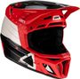 Leatt Gravity 8.0 Full Face Helmet Black/White/Red