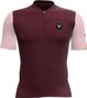 Maillot Manches Courtes LeBram Ventoux Uni Framboise