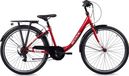 S’COOL chiX  vélo enfant  6 vitesses  Rouge/Blanc