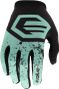 <p>Evolve</p>Splatter Handschuhe Mint / Schwarz