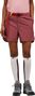 Pantaloncini Peak Performance Iconiq rossi da donna