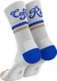 Chaussettes Incylence Ultralight Coffee Ride Blanc/Bleu