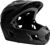 Casque vélo intégral pour enfants 6-12 | Noir | Crazy Safety | EN1078 Certifié
