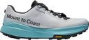 Chaussures Trail Mount to Coast T1 Snow Line Gris/Bleu Femme