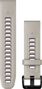 Garmin QuickFit 20 mm Silicone Wristband Light Sand Beige Deep Orchid Purple
