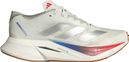 Chaussures adidas adizero Boston 12 Blanc Bleu Femme