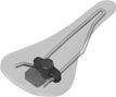 Adaptateur Quad Lock pour Rail de Selle Noir