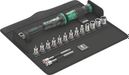 Wera kit with Click-torque adjustable torque wrench + 16 bits