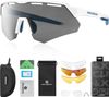 Lunettes de Soleil Polarisées avec 4 Verres Interchangeables