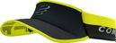 Visière Compressport Visor Ultralight Flash Noir/Jaune Fluo