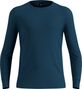Baselayer manches longues Odlo Merino 200 Bleu foncé Homme