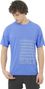 Salomon Sense Aero Graphic Blauw/Wit Heren Jersey met korte mouwen
