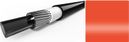 Kit Gaine de Transmission 10m Elvedes avec Liner 4.2mm Orange