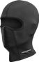 Cagoule balaclava de cyclisme noire sans ouverture pour lunettes