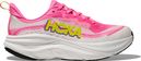 Hoka Skyflow hardloopschoenen roze/geel dames