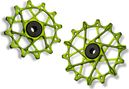 Par de Ruedas Desviadoras Garbaruk para Sram 11/12v Verde