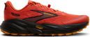 Brooks Range trailschoenen voor heren, rood/zwart