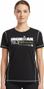 T-Shirt Manches Courtes Ironman 70.3 Kraichgau Noir Femme
