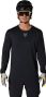 Maglia a maniche lunghe Fox Flexair nera da uomo