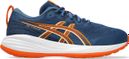 Chaussures Running Asics Gel-Cumulus 27 GS Bleu/Orange Enfant