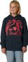 Fox Vision Junior Dark Blue Hoodie for Kids