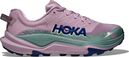 Hoka Torrent 4 Trail Shoes Pink/Green Women's