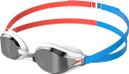 Schwimmbrille Speedo FS Speedsocket 2 Mirror Rot/Blau