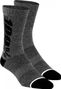 Paar 100% RYTHYM Merino Wool Performance Socks Grey