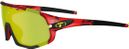 Tifosi Sledge Lite Brille + 3 austauschbare Gläser Red Clarion