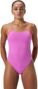Einteiliger Damen Badeanzug Speedo Solid Lattice - Violett / Rot