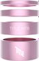 Aluminum Headset Spacer Kit Title 1 1/8″ Pink
