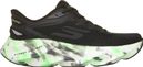 Skechers Slip-ins Aero Burst Glow in the Dark hardloopschoenen, zwart/groen, dames